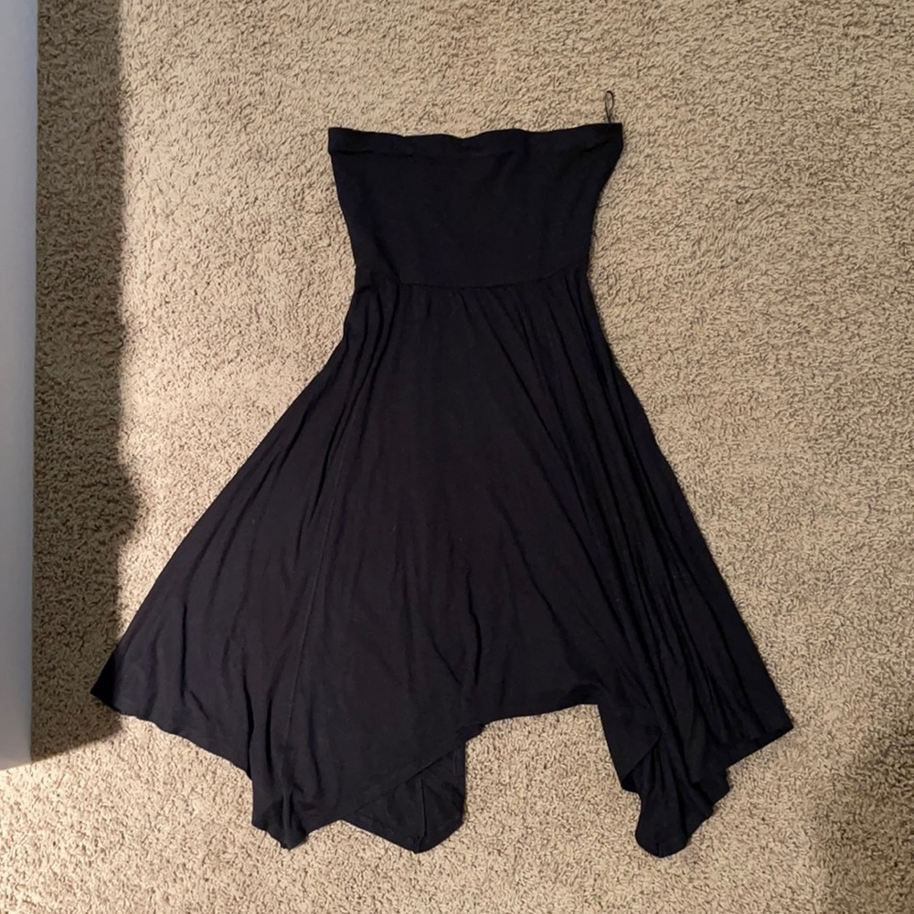 Express Black Flowy Dress